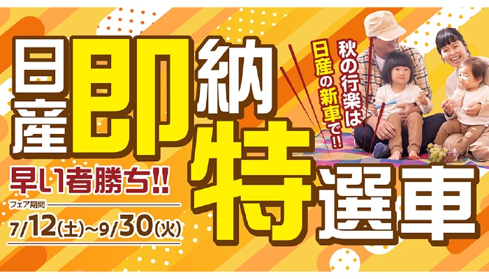即納特選車