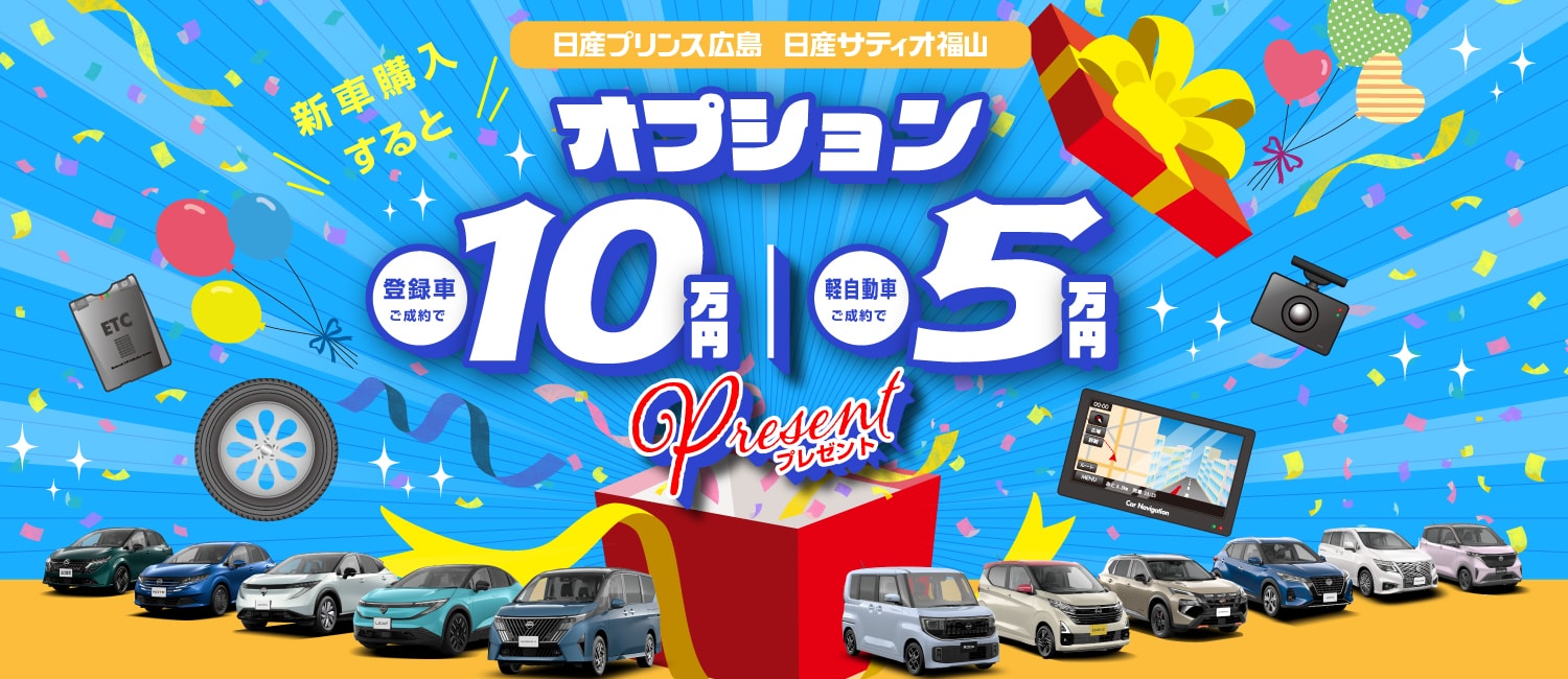 オプションプレゼント